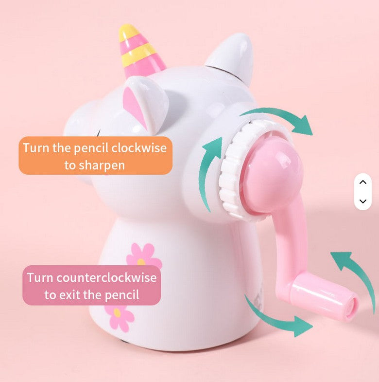 Mini Muffets Sharpener for Kids - Unicorn Pencil Sharpener