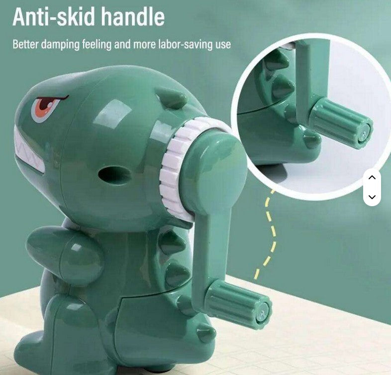 Mini Muffets Sharpener for Kids - Dinosaur Pencil Sharpener, Table Sharpener Machine, Birthday Return Gift