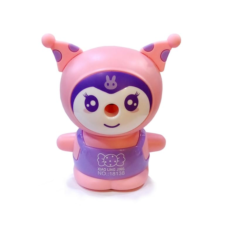 Mini Muffets Kuromi Sharpener for Kids – Cute & Durable Pencil Sharpener for School & Home Use