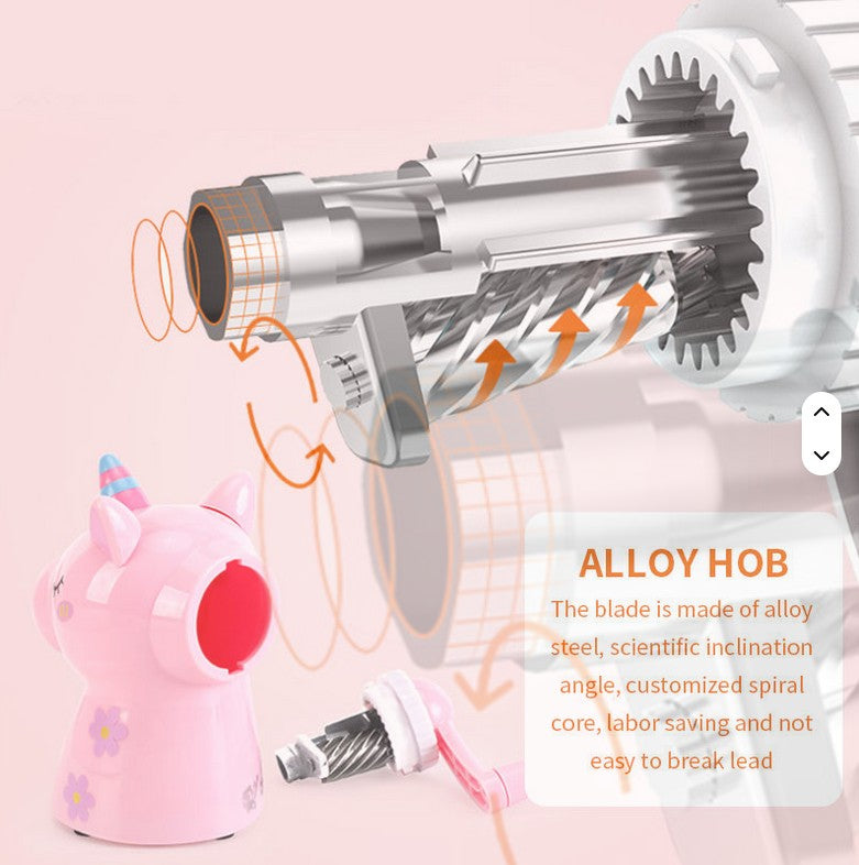Mini Muffets Sharpener for Kids - Unicorn Pencil Sharpener