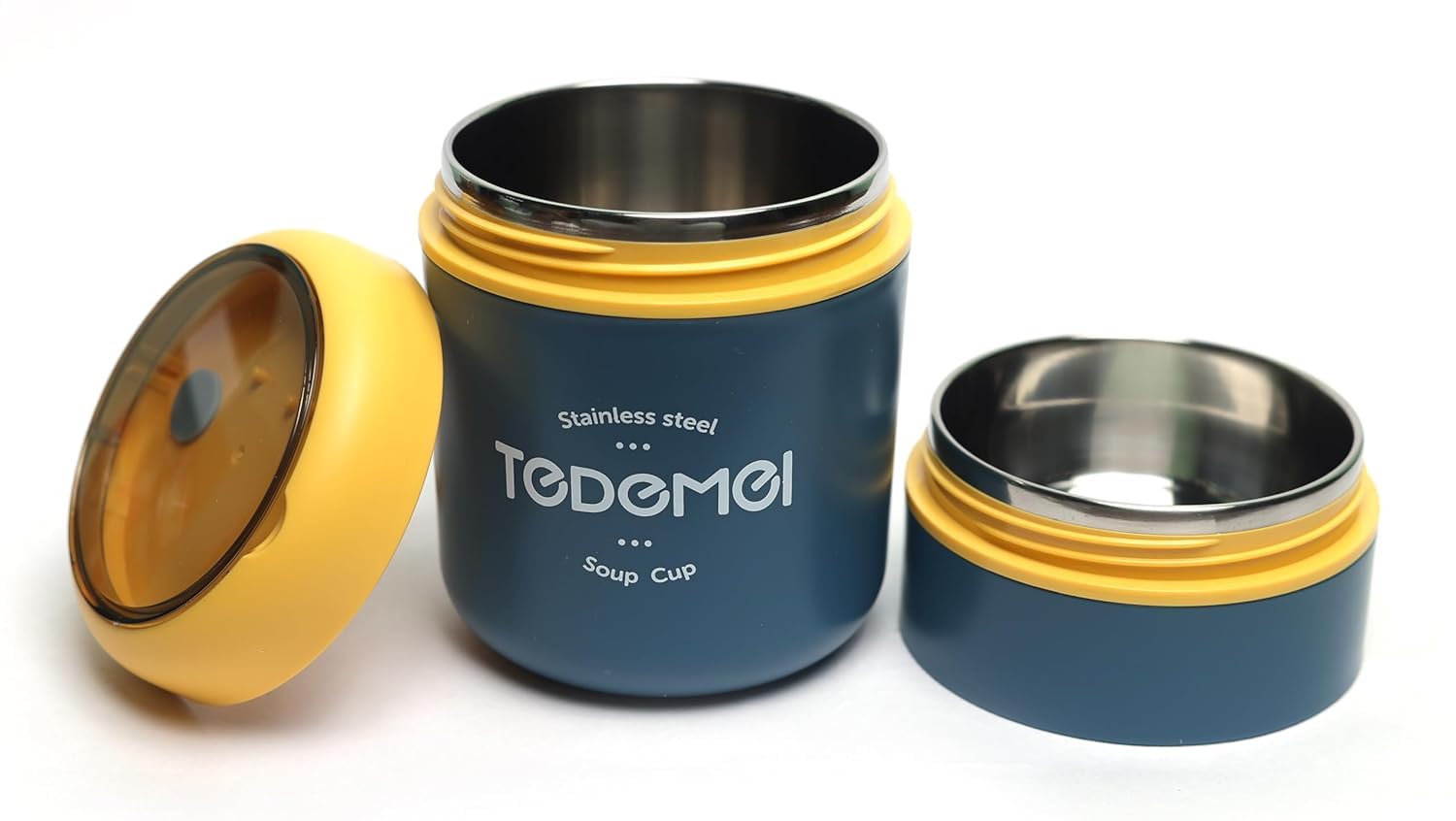 Mini Muffets Double Layer Multipurpose Soup or Lunch Box – Durable, Leak-Proof & Portable Food Container for Adults & Kids