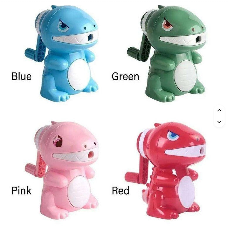 Mini Muffets Sharpener for Kids - Dinosaur Pencil Sharpener, Table Sharpener Machine, Birthday Return Gift