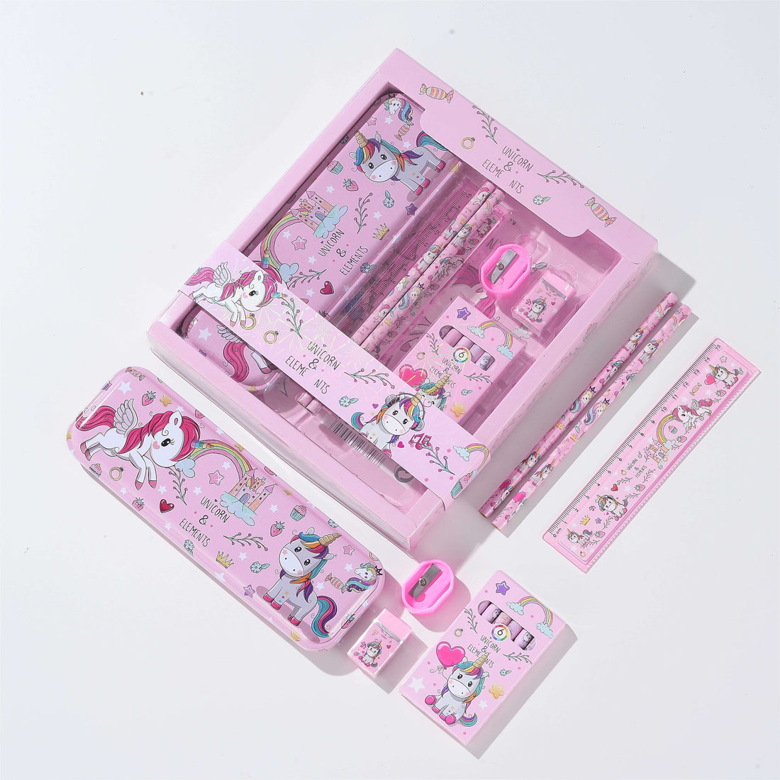 Mini Muffets Unicorn Themed Stationary Set for Kids