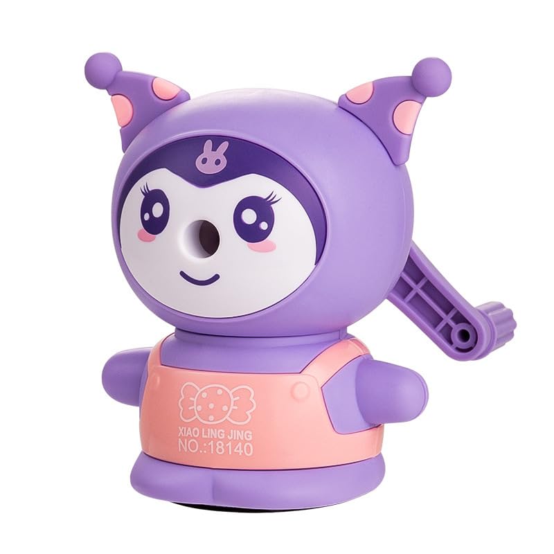 Mini Muffets Kuromi Sharpener for Kids – Cute &amp; Durable Pencil Sharpener for School &amp; Home Use