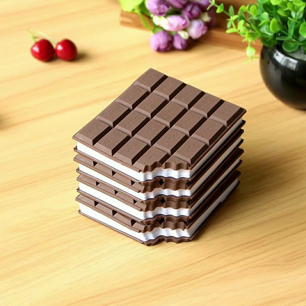 Mini Muffets Chocolate Fragrance Diary Scented Notebook In Eaten Chocolate Shape Dairy 80 Pages