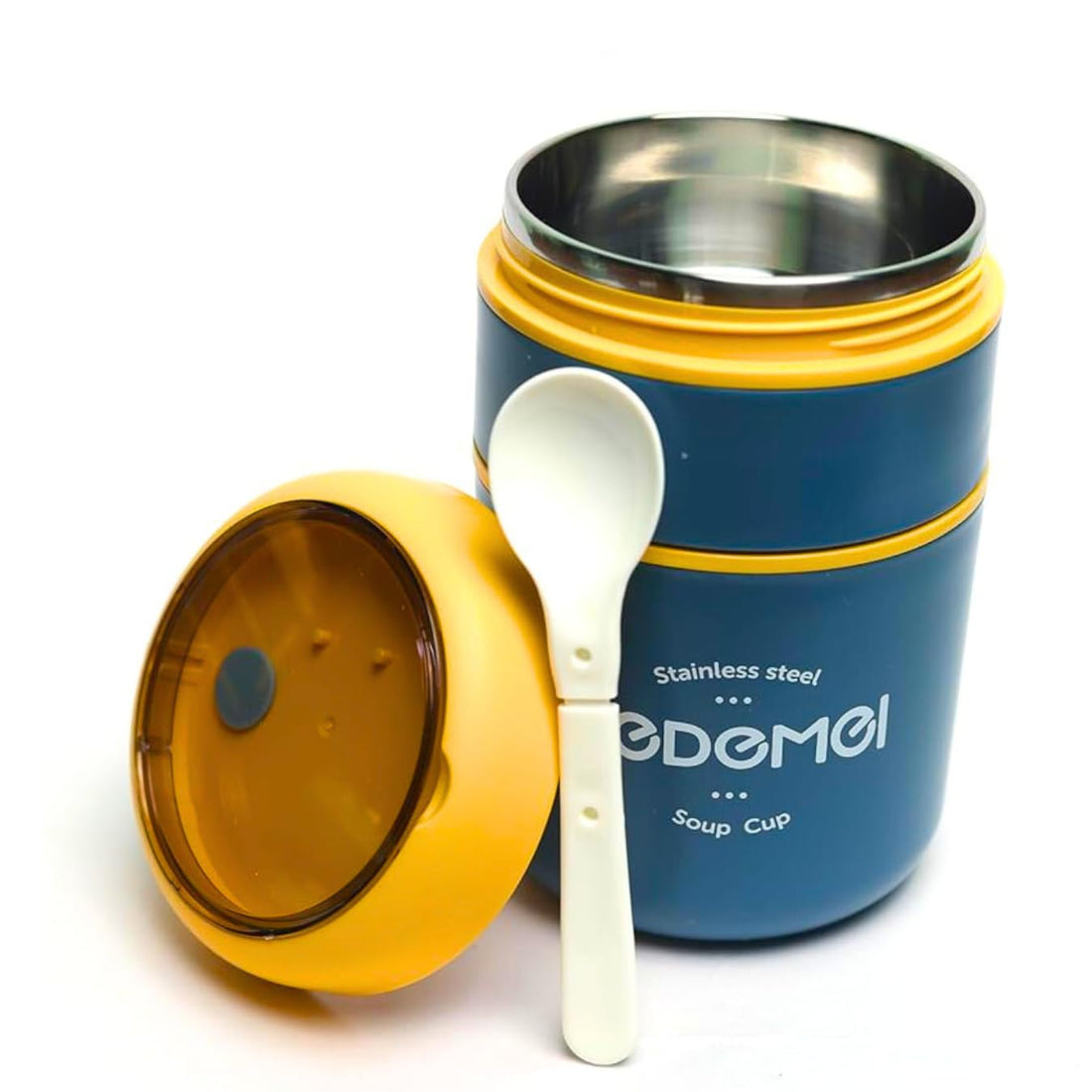 Mini Muffets Double Layer Multipurpose Soup or Lunch Box – Durable, Leak-Proof &amp; Portable Food Container for Adults &amp; Kids