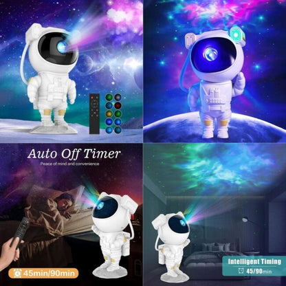 Mini Muffets Astronaut Light Projector – 360° Galaxy Star Projector with Timer &amp; Remote Control, Ideal for Bedroom, Home Decor &amp; Parties