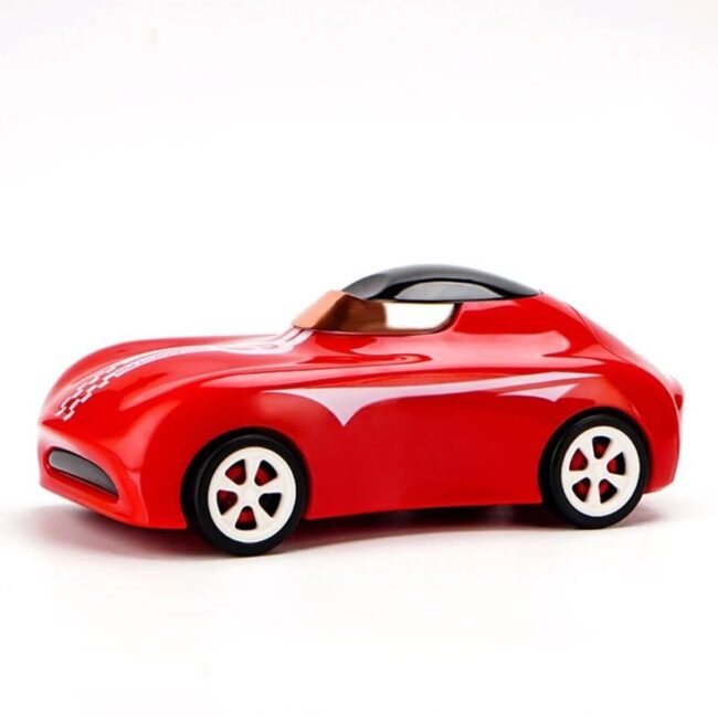 Mini Muffets Car Shaped 280ml Leak Proof Plastic Sipper Water Bottle BPA Free - 280 ML