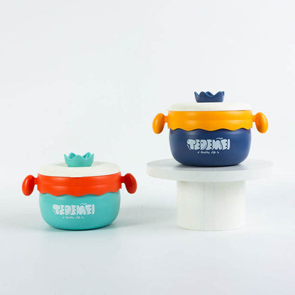 Mini Muffets Multipurpose Lunch or Fruit Box with Double Layer Partition – Durable, Leak-Proof &amp; Portable Food Container